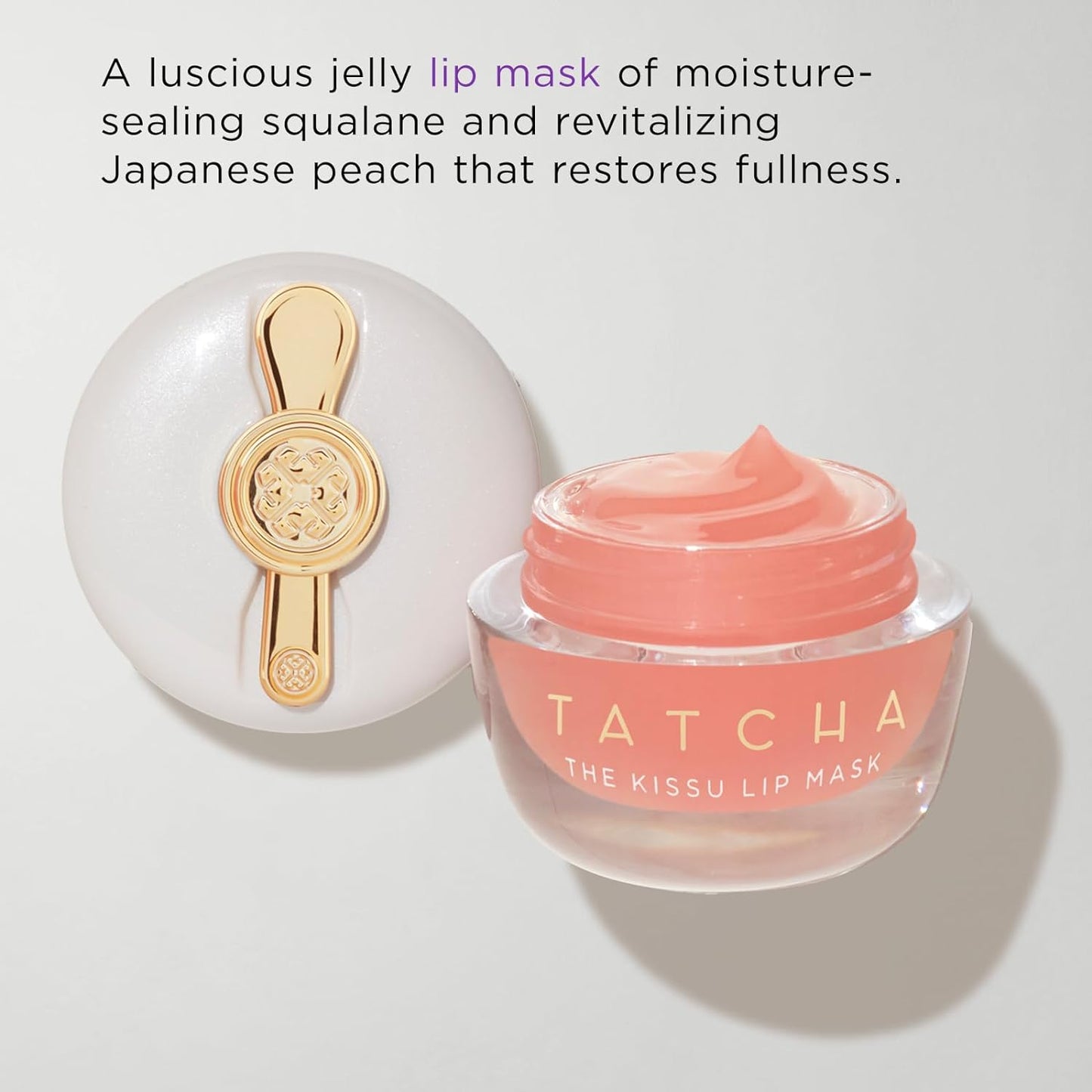 HotTatcha Kissu Lip Mask | Overnight Lip Mask, Visibly Plumps and Softens for Lush Lips, 9.0 G | 0.32 oz