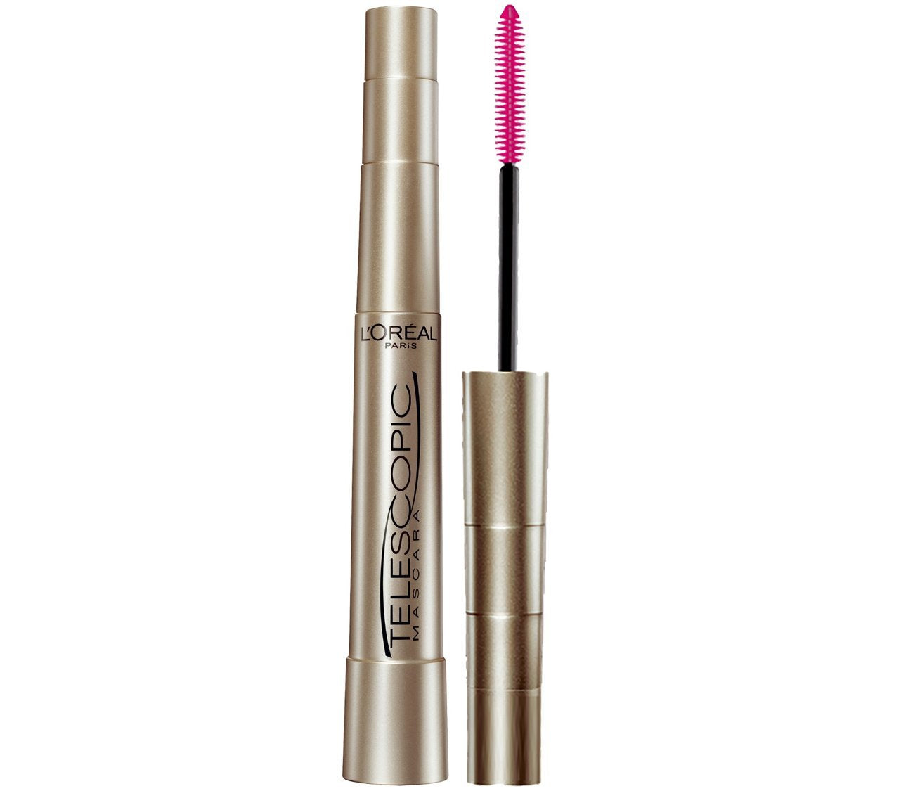 HotL'Oreal Paris Makeup Telescopic Original Lengthening Mascara, Carbon Black, 0.27 Fl Oz (Pack of 1)