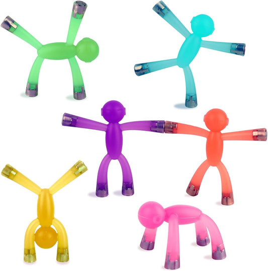 Hot laleay 6pcs Magnetic Toys,People Figures for Kids, Adults Kids Gifts, Magnetic Men for Teens Gifts,Kids Sensory Toys