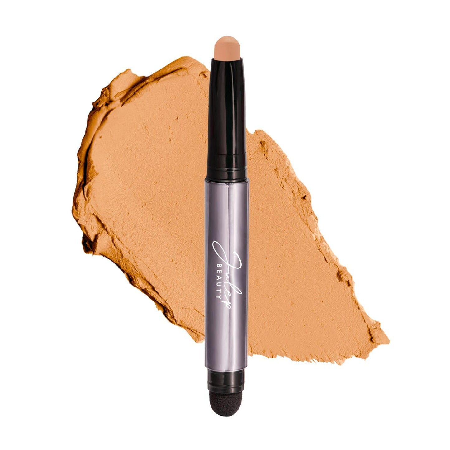 HotJulep Eyeshadow 101 Cream-to-Powder Waterproof Eyeshadow Stick – Champagne Shimmer – Long-Lasting, Buildable, Crease-Proof, Cruelty Free, Shimmer Finish with Built-In Smudger