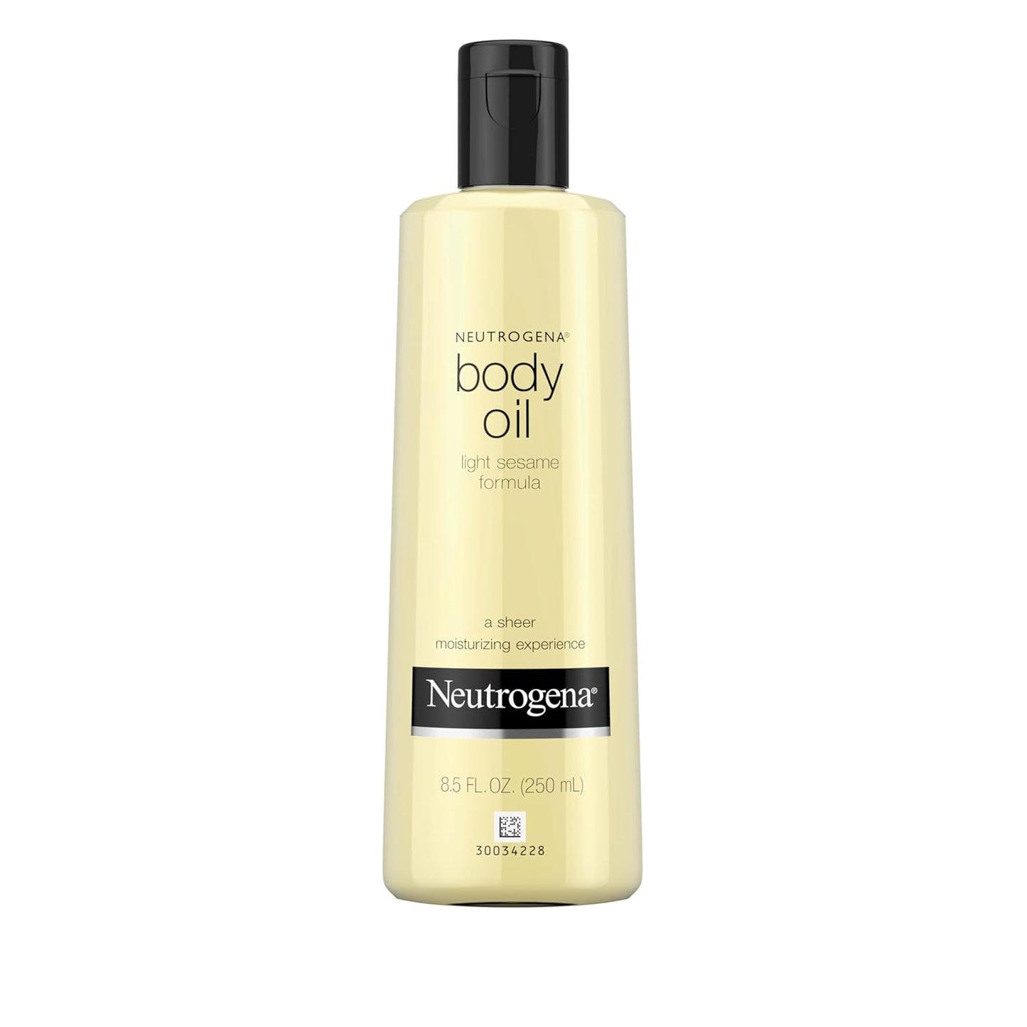 HotNeutrogena Body Oil Light Sesame Formula, 8.5 fl oz, Radiant Glow Moisturizer for Dry Skin, Bath & Shower Oil For Smooth and Hydrated Skin