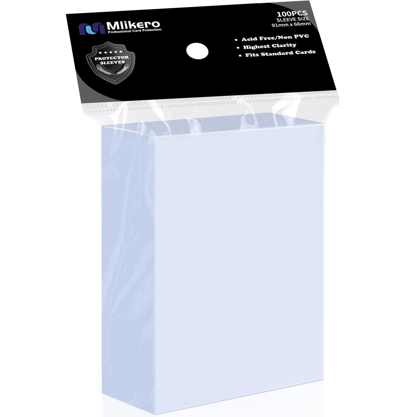 Hot 1200 Count Card Sleeves, Clear Baseball Card Sleeves, Soft Trading Card Sleeve Fit for MTG, TCG, Baseball Cards, Football Cards, Game Cards