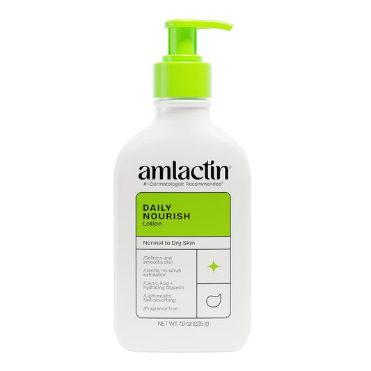 HotAmlactin Daily Nourish Body Lotion, 12% Lactic Acid, 7.9 oz