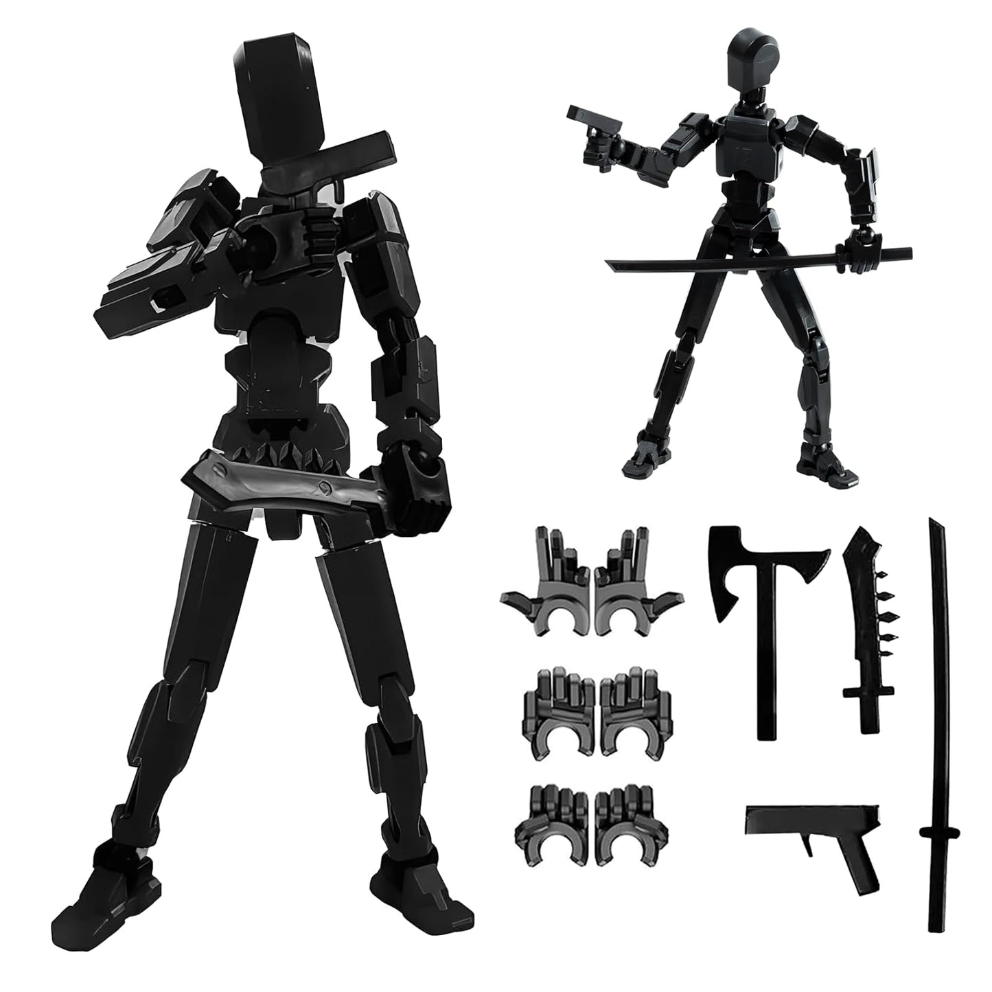 Hot 2026 New Assembly Completed-Titan 13 Action Figure,Dummy Robot 13 Action Figures Set,3D Printed Multi-Jointed Action Figures,Nova 13 Action Figure for Collectors Desktop Decorations (5pcs)