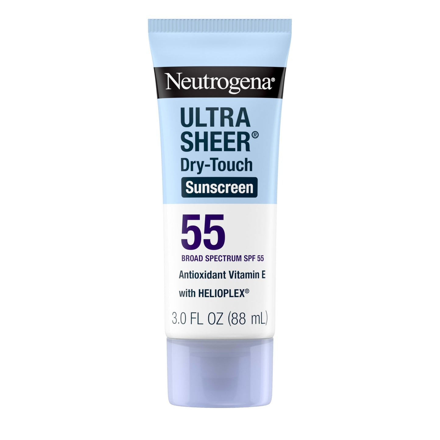 HotNeutrogena Ultra Sheer Dry Touch Sunscreen Lotion SPF 45 Broad Spectrum UVA UVB Protection Lightweight Water Resistant up to 80 Minutes Oil PABA Oxybenzone Free, 2-pack of 3 fl oz