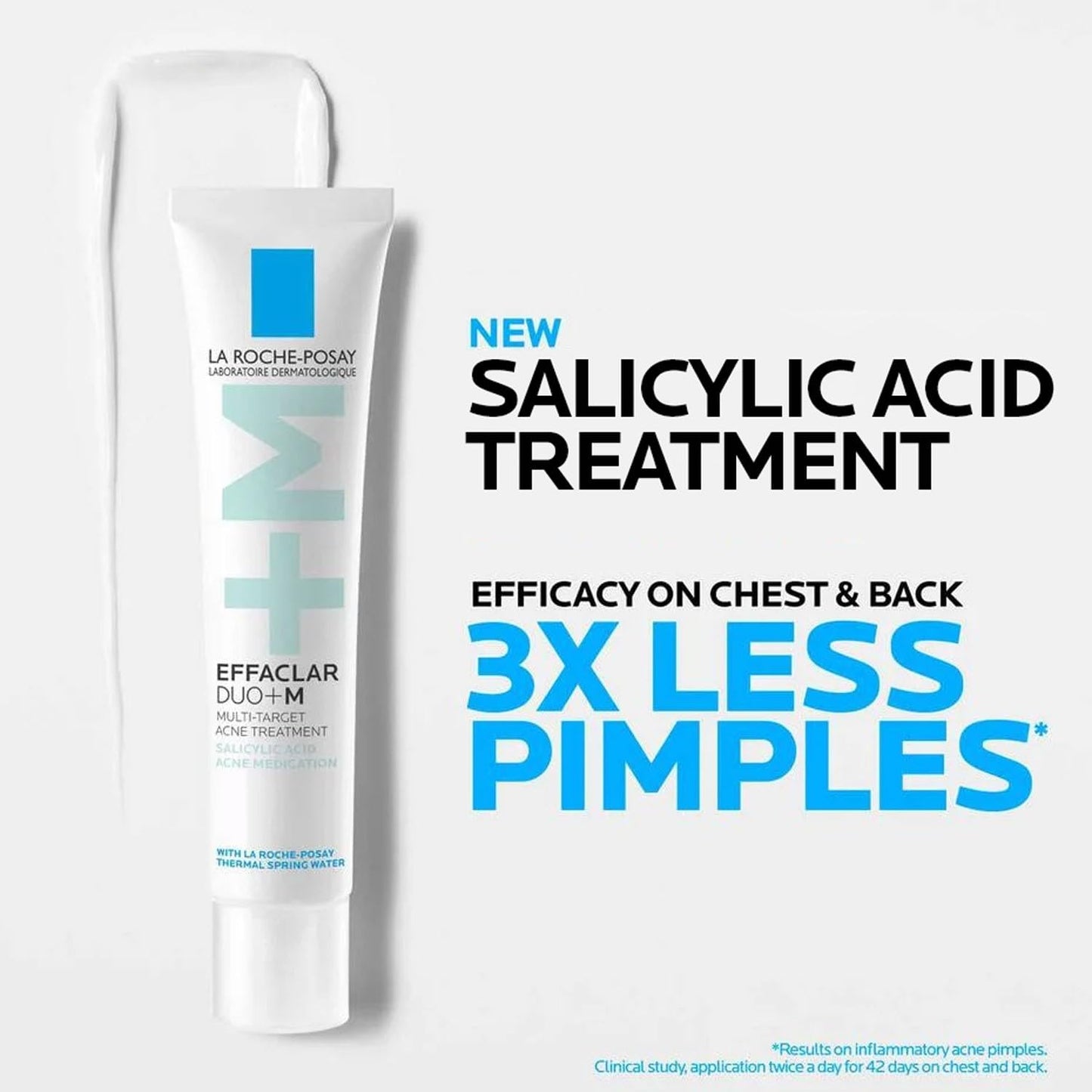 HotLa Roche-Posay Effaclar Salicylic Acid Acne Treatment For Face, Mattifying Acne Gel Cream Spot Treatment for Blackheads, Whiteheads & Pores, Prevents New Pimples, Non-Greasy, Sensitive Skin Safe