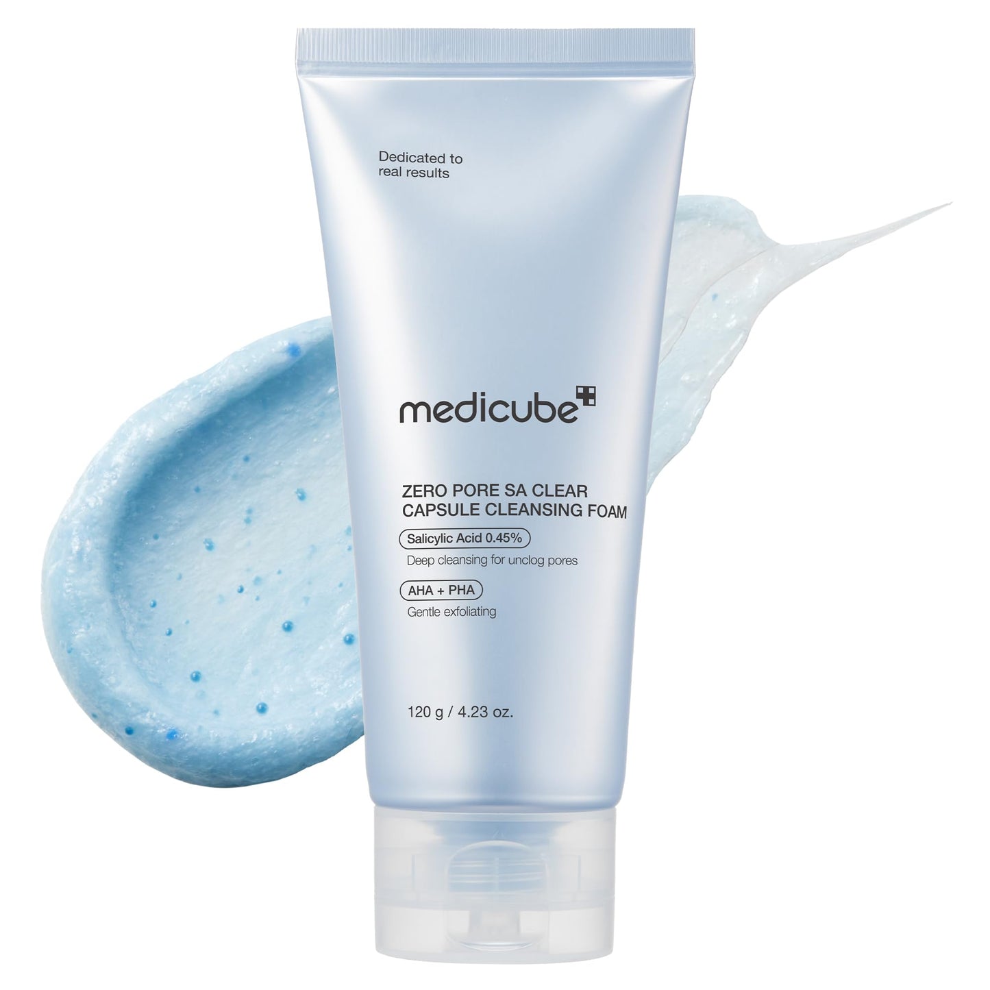Hotmedicube Facial Cleanser Zero Foam Cleanser for Pore & Excess Oil Care | Daily Gentle Cleansing Foam - Excess Sebum Control, Hydration, Pore Minimization, Korean Skincare, Sensitive Skin, 4.23 oz