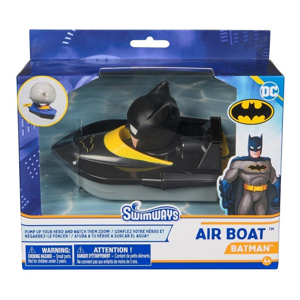 Hot SwimWays Marvel Spider-Man Inflatable Water Air Boat Toy for Ages 4+