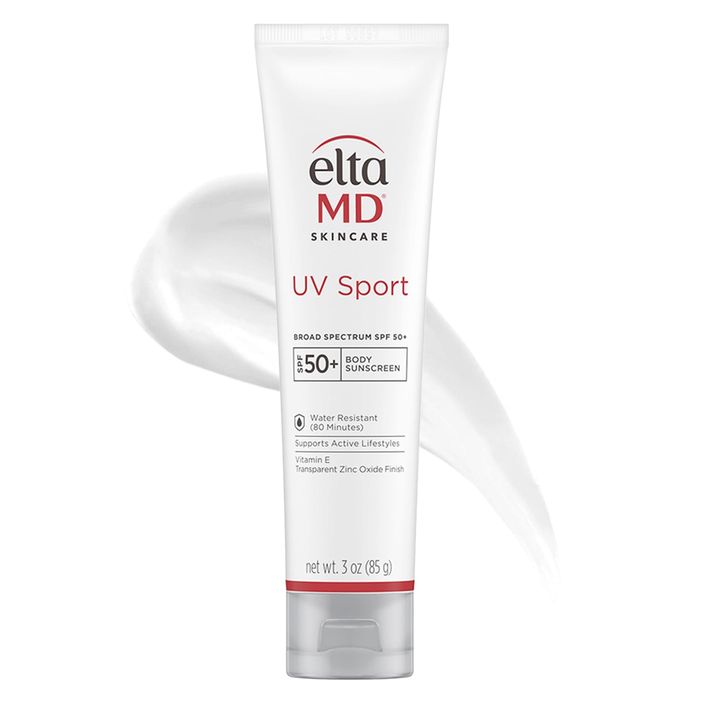 HotEltaMD UV Sport Sunscreen Lotion SPF 50 - Face and Body Sunscreen SPF 50, Water & Sweat Resistant, Zinc Oxide Formula for Active Lifestyles