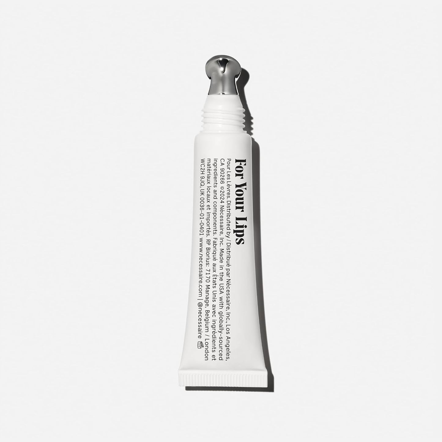 HotNécessaire The Lip Balm | Hydrating Hyaluronic Acid Lip Balm for Women and Men, Mint Oil with Niacinamide + Essential Ceramides. Non-Comedogenic Lip Balm for Dry Lips – 15 ml / 0.5 fl oz