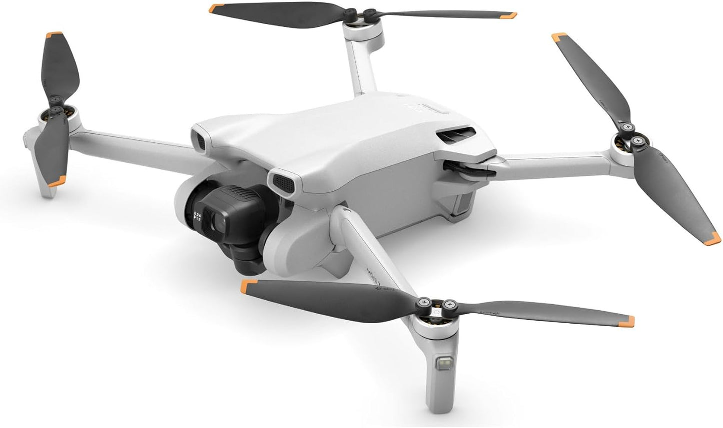 HotDJI Mini 3 With DJI RC, 3-Axis Mechanical Gimbal Mini Camera Drone | 4K HDR Video, 38-Min Flight Time, up to 32800ft (10km) Video Transmission, Vertical Shooting, GPS Auto Return