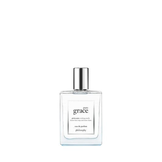 Hot philosophy pure grace eau de parfum - crisp & clean women's perfume - with notes of water lily, leafy greens & musk - long lasting fragrance - 2 fl oz