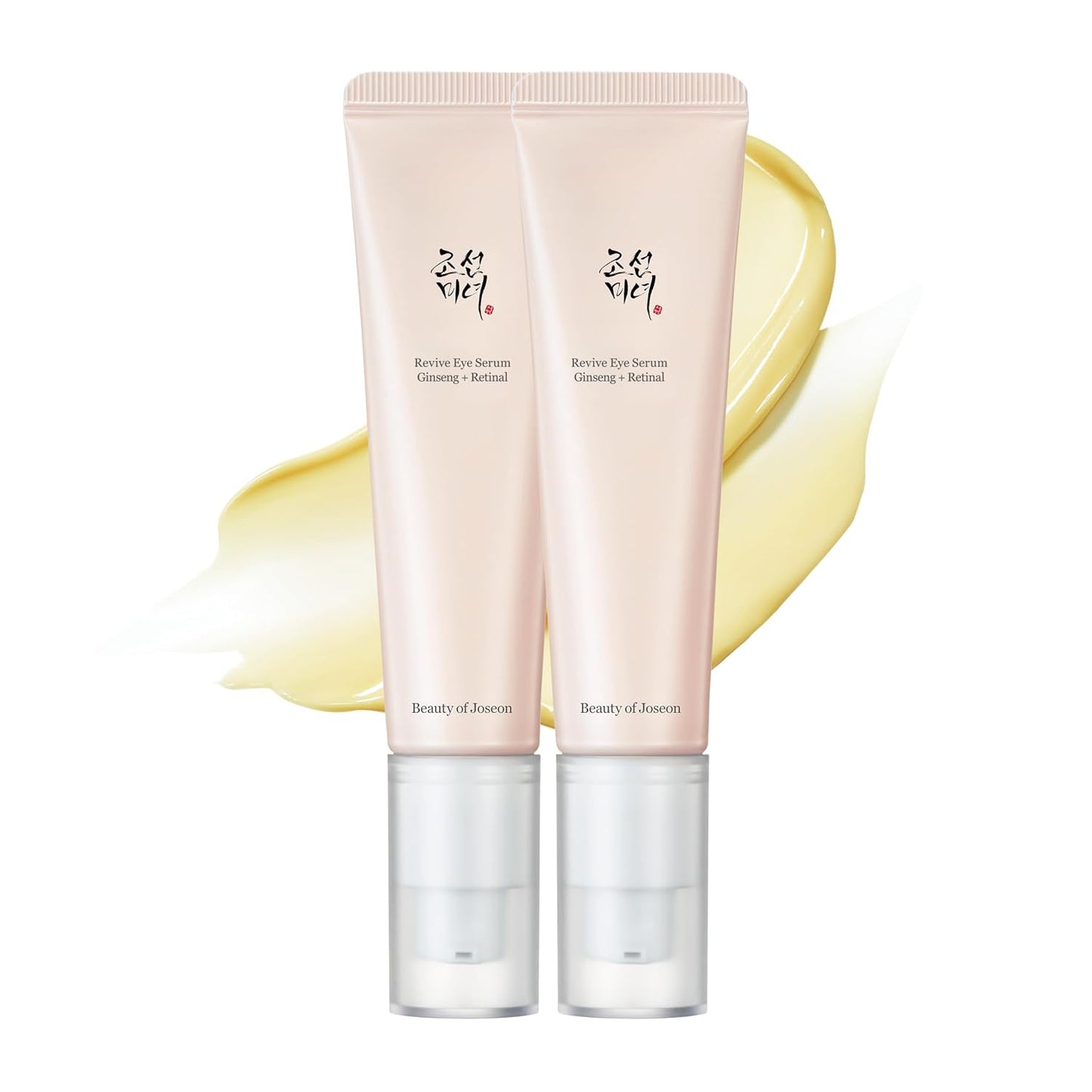 HotBeauty of Joseon Revive Eye Serum with Retinal Niacinamide Peptide for Face Under Eyes Wrinkles Dark Circles Moisturizer Cream Korean Skincare 30ml, 1.01 fl.oz * 2pack