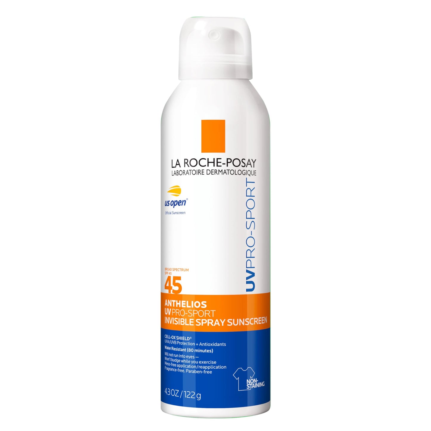 HotLa Roche-Posay Anthelios UV Pro-Sport Sunscreen for Face & Body, Water & Sweat Resistant, Invisible Broad Spectrum Sunscreen, Lightweight & Breathable Skin Sun Protection