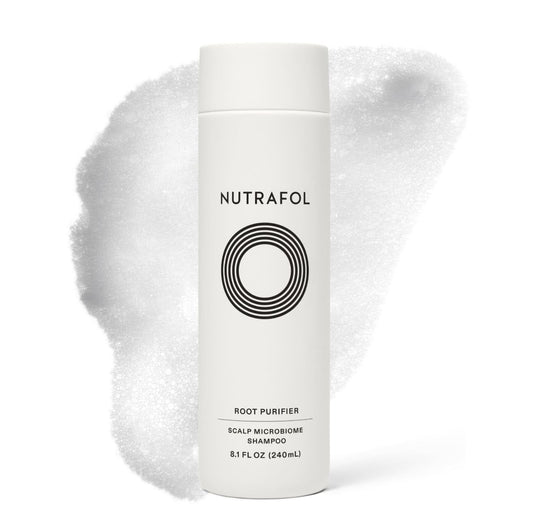 HotNutrafol Shampoo, Cleanse and Hydrate Hair and Scalp, Improves Hair Volume, Strength and Texture, Physician-formulated for Thinning Hair, Color Safe, Sulfate Free