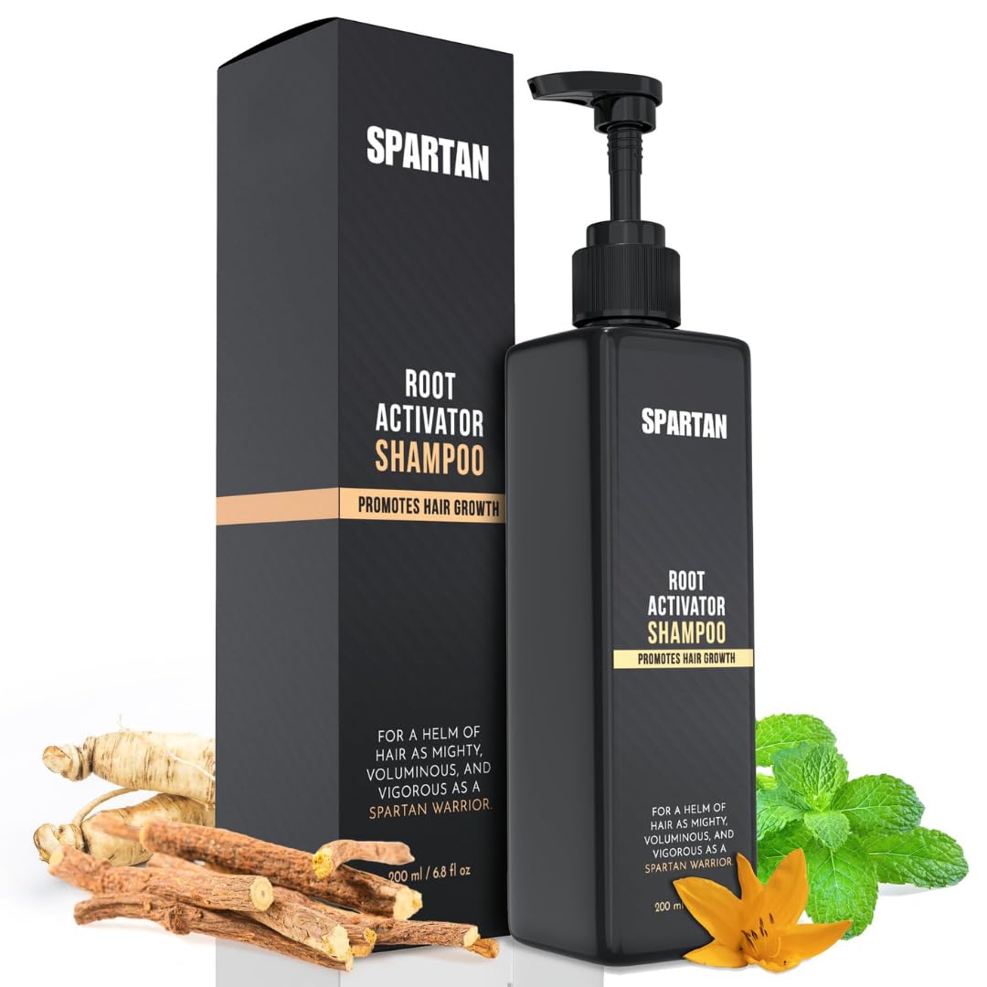 HotSPARTAN™ Root Activator Shampoo For Men - Hair Growth Shampoo for Hair Loss and Thinning Hair