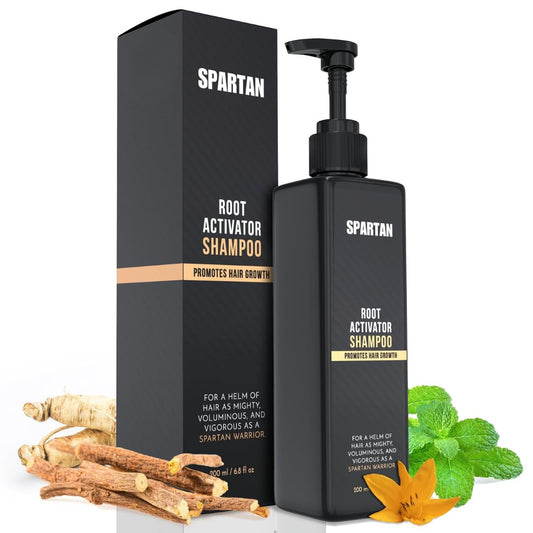 HotSPARTAN™ Root Activator Shampoo For Men - Hair Growth Shampoo for Hair Loss and Thinning Hair
