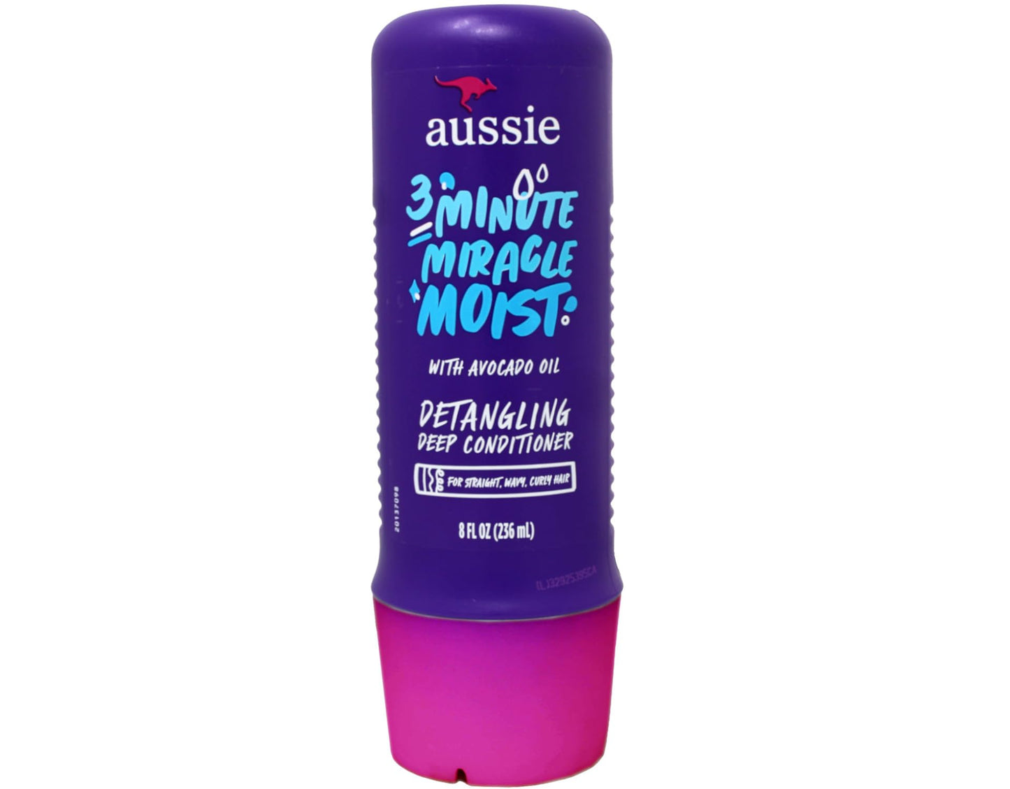HotAussie 3 Minute Miracle Moist Deep Conditioner for Dry Hair, Avocado & Jojoba Oil, Safe for Color Treated Hair, Nourishing Hydration, Silky Shine, Paraben-Free, 16 Fl Oz Each, Triple Pack