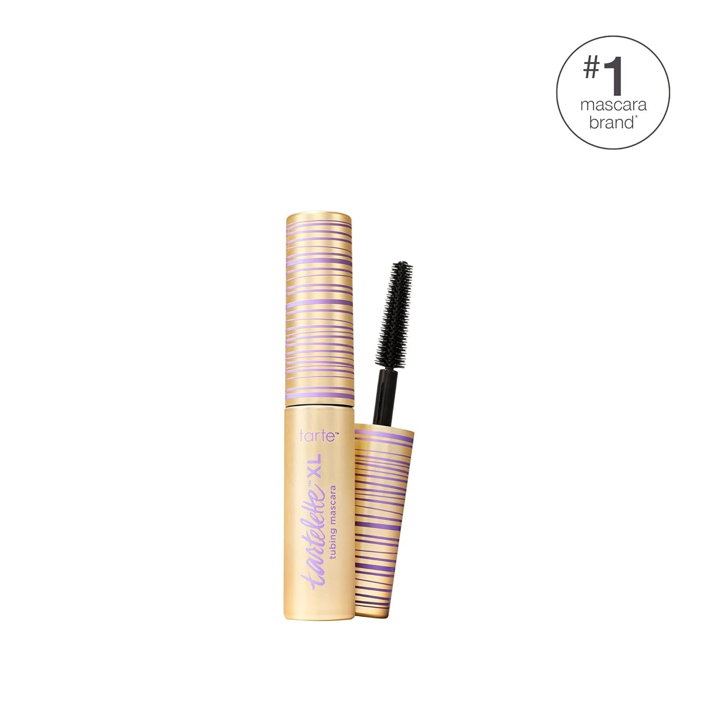 Hottarte tartelette XL tubing mascara – Lash Extensions in a Tube with Peptide, Extra-Bold Buildable Lifted Length & Volume, Smudge-Proof Longwear, Easy-to-Remove, Vegan & Cruelty-Free