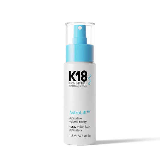 HotK18 AstroLift™ Reparative Volume Spray, 2-Day Hair Thickening + Hold For Thin, Fine, Fragile Hair, Non-Sticky, Non-Crunchy, Humidity-Resistant Volumizing Spray