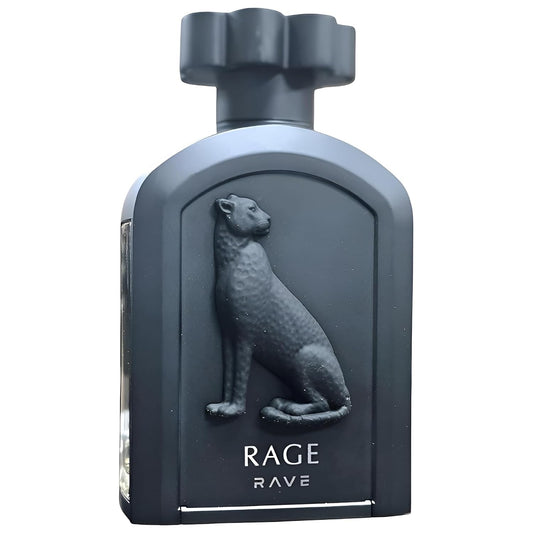 Hot Rave Rage – Fruity, Spicy, Woody, Sweet – Eau de Parfum Spray Long-Lasting Fragrance for Unisex, 3.4 Ounce / 100 ml