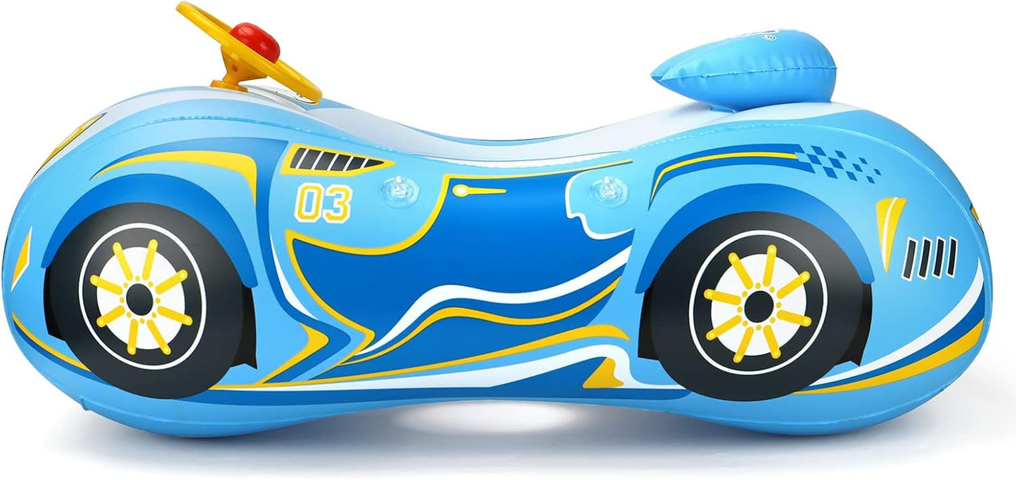 Hot Toddler Float Inflatable Baby Swim Float with Canopy and Seat Pool Toys for Kids 3+ Years Old