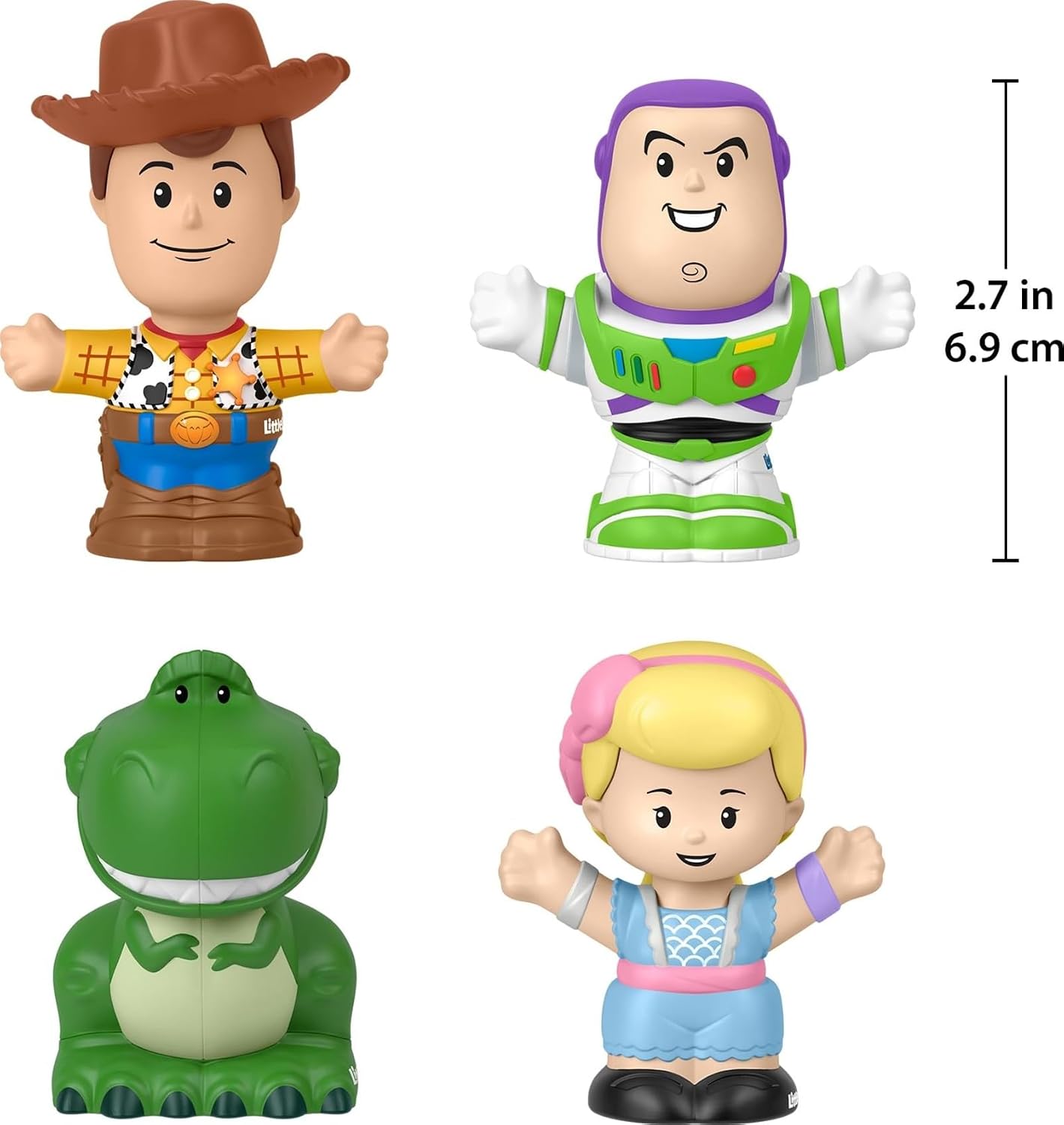 HotFisher-Price Little People Disney Pixar Toy Story Figure Pack | 4 Movie Characters, Pretend Play, Toddlers & Preschool Kids Ages 18+ Months