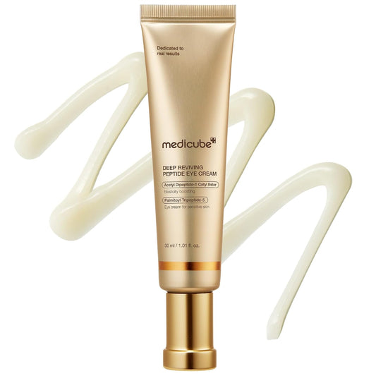 Hotmedicube Eye Serum with Deep Reviving Peptide | Eye Treatment Serum with Multi Peptides, Niacinamide & Squalane | Reduces Signs of Aging and FIne Lines | Korean Skincare, 1.01 fl.oz