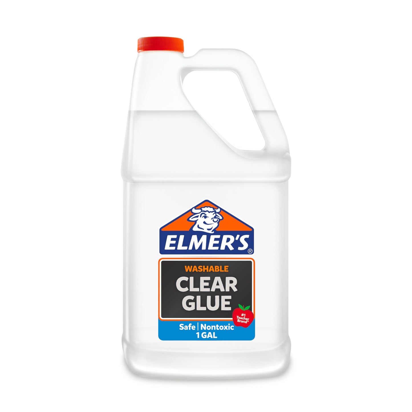 HotElmer's Clear Liquid School Glue, Washable, Safe, Nontoxic, 32 Ounces (1 Quart) - Great for Making Slime, #1 Teacher Brand