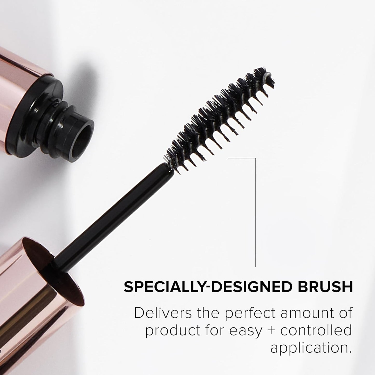 HotAnastasia Beverly Hills Clear Brow Gel - Lightweight Clear Eyebrow Setting Gel for Flexible Long-Lasting Hold, Controls and Sets Brows for a Clean, Polished, Natural Finish