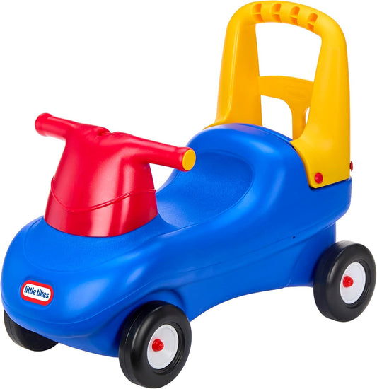 Hot Little Tikes Push and Ride Racer – (Amazon Exclusive), 22"L x 10"W x 17"H with screws
