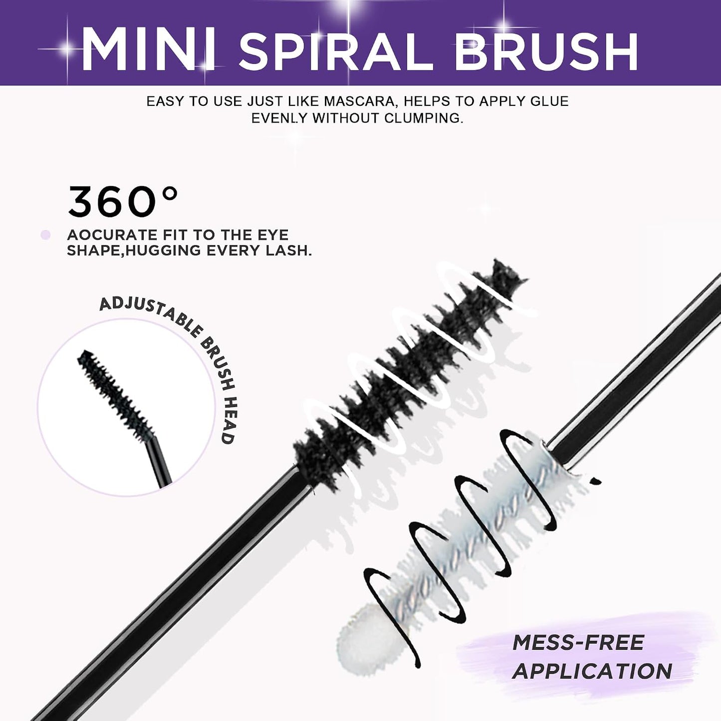 HotGAQQI Lash Cluster Glue, Lash Bond and Seal Waterproof, Bond & Seal Eyelash Glue for Clusters, Eyelash Adhesive Black Long-Lasting 72H, Latex-Free（5ml+5ml）