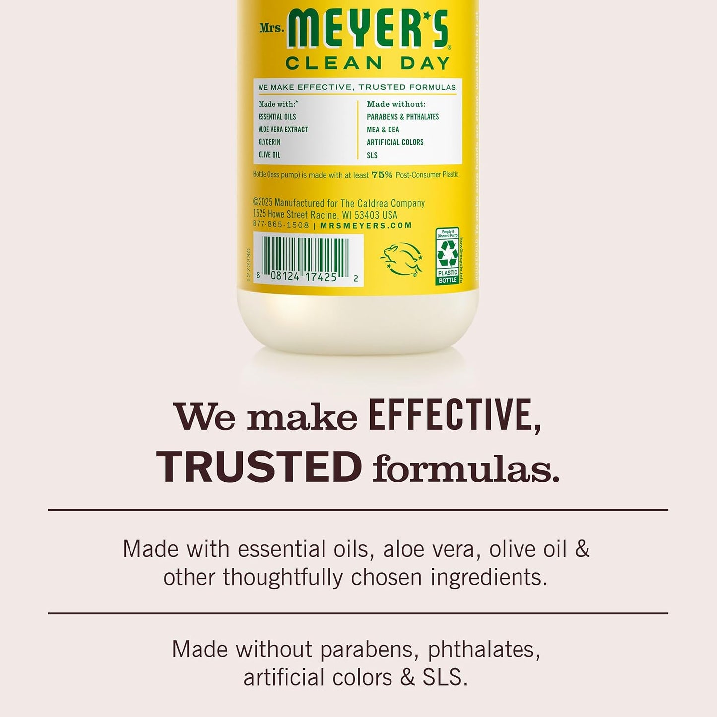 HotMRS. MEYER'S CLEAN DAY Hand Soap, Honeysuckle Scent, 12.5 Fl Oz Bottle - 3 Pack