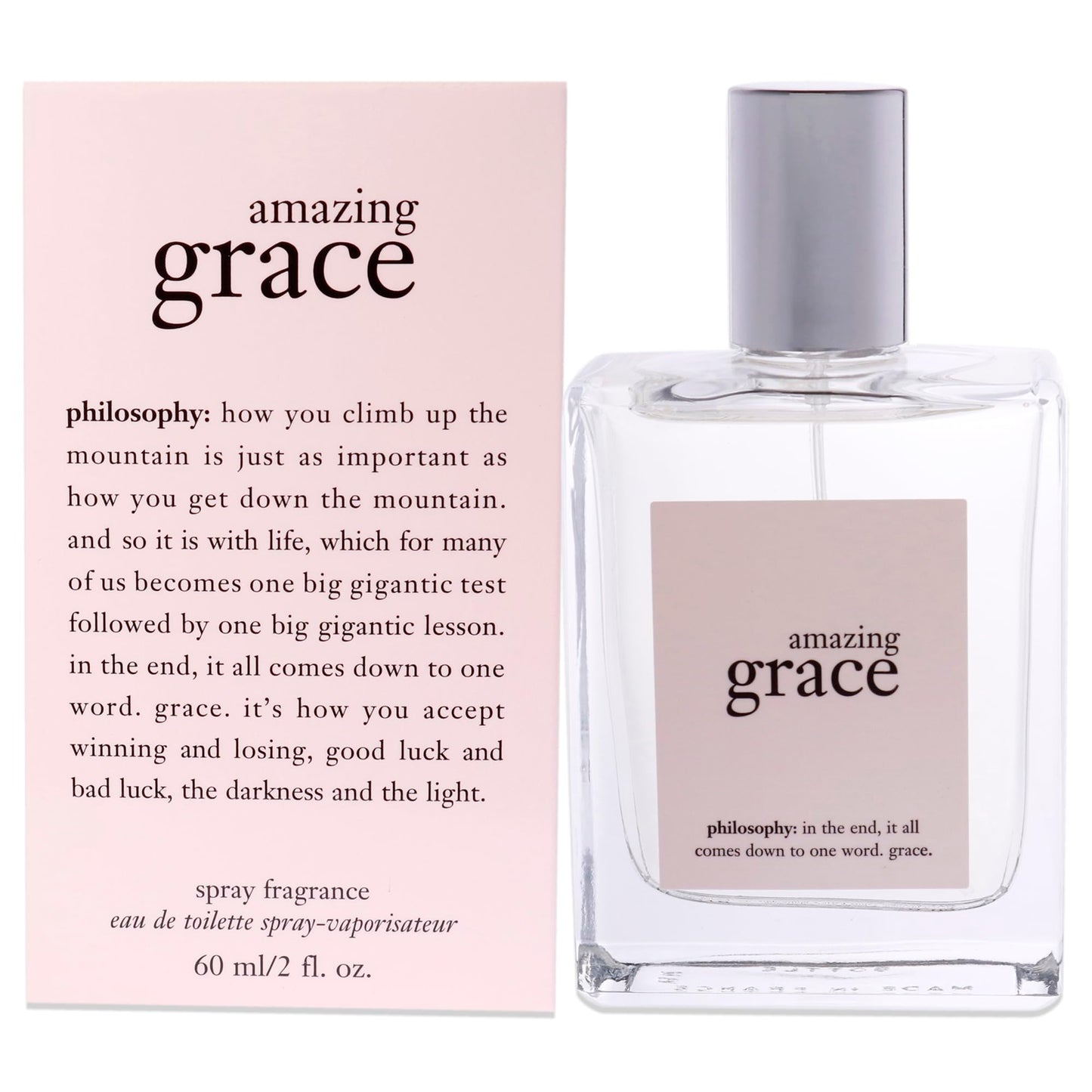 Hot philosophy amazing grace eau de toilette - clean & floral women's perfume - with notes of bergamot, muguet & musk - long lasting fragrance