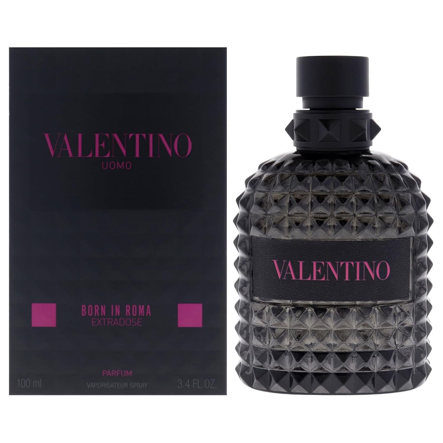 Hot Valentino Uomo Born In Roma Intense for Men 3.4 oz Eau de Parfum Intense Spray |