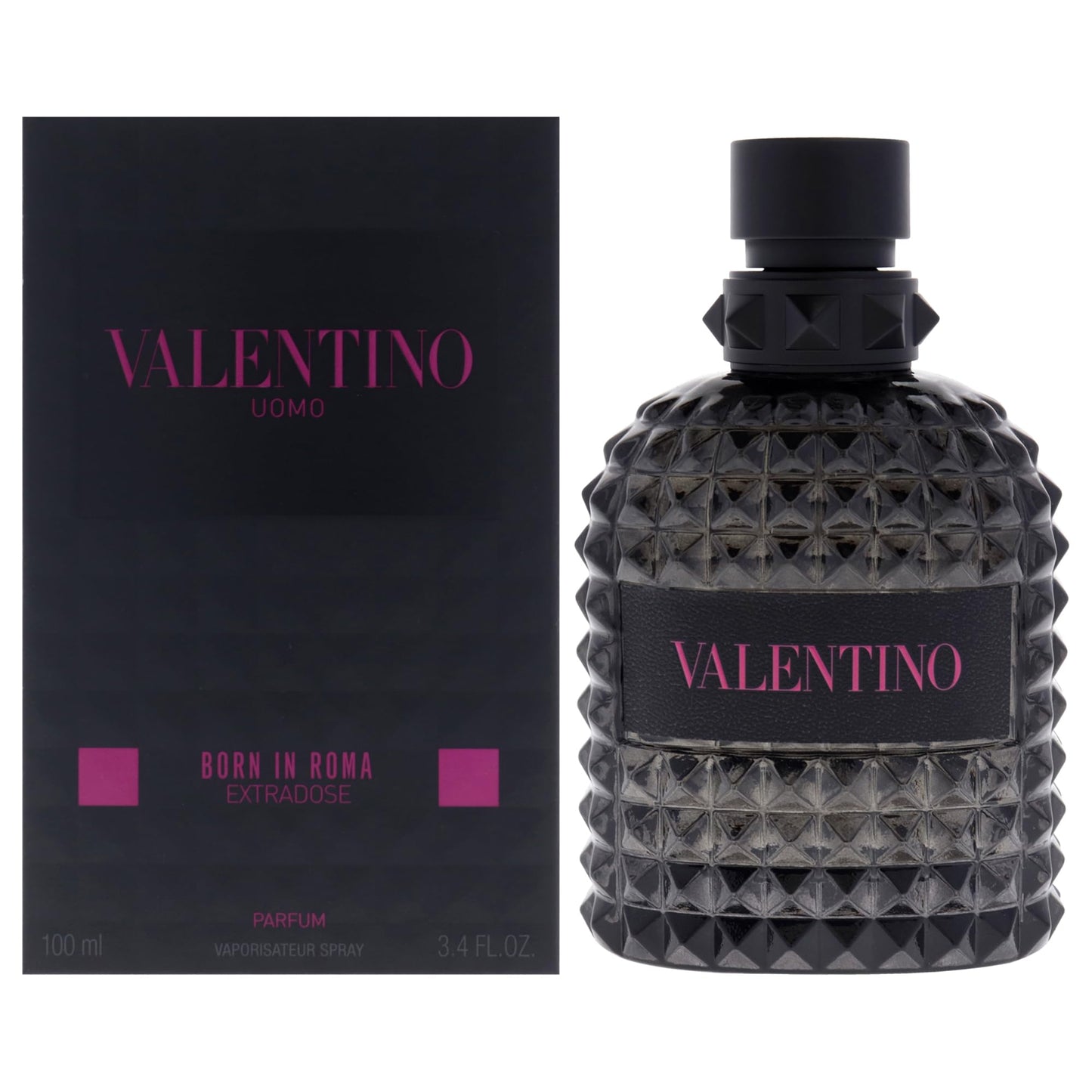 Hot Valentino Uomo Born In Roma Intense for Men 3.4 oz Eau de Parfum Intense Spray |