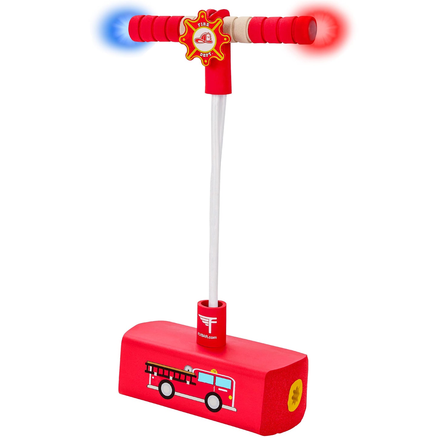 HotFlybar My First Foam Pogo Jumper for Kids Fun and Safe Pogo Stick, Durable Foam and Bungee Jumper for Ages 3 and up Toddler Toys, Supports up to 250lbs (Blue)