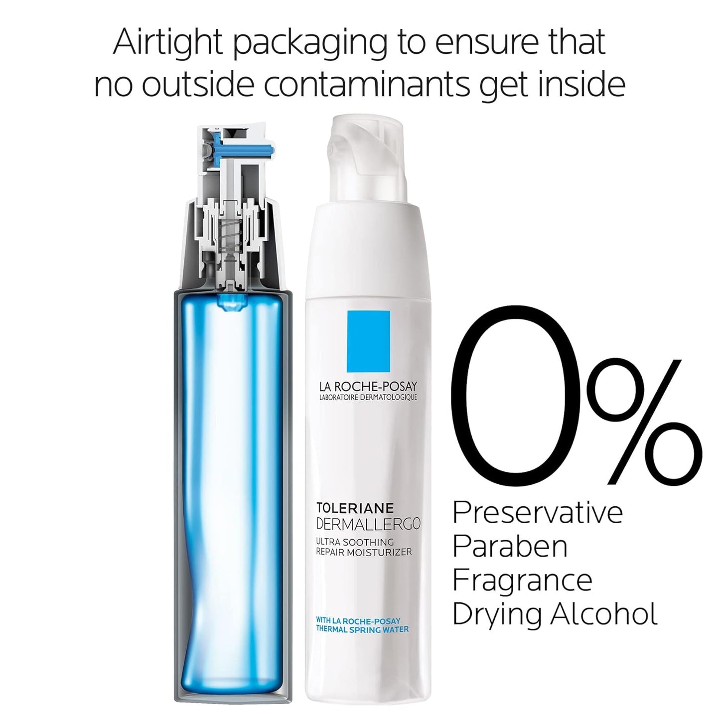 HotLa Roche-Posay Toleriane Dermallergo Ultra Soothing Repair Face Moisturizer for Sensitive Skin, Gentle Moisturizing Face Cream for Dry Skin, Packaging May Vary, Formerly Toleriane Ultra