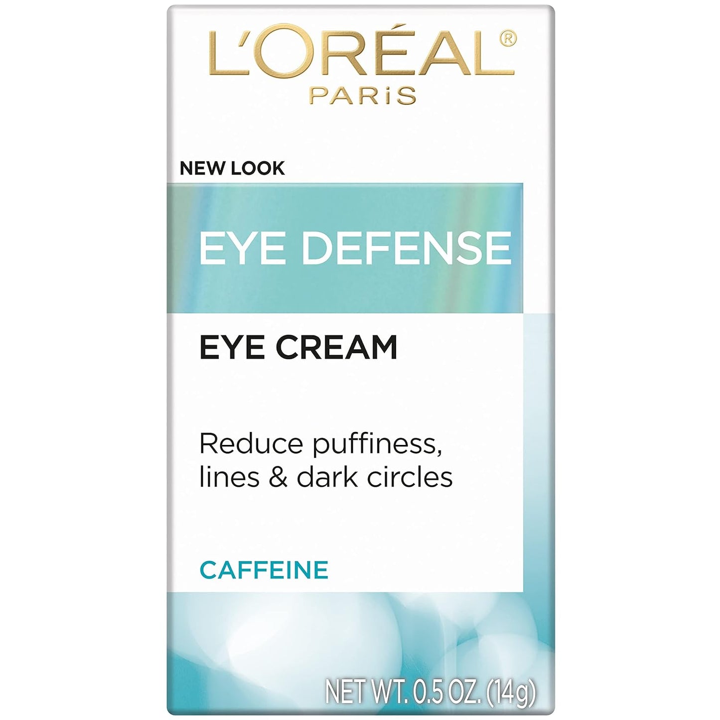 HotL'Oreal Paris Dermo-Expertise Eye Defense Eye Cream with Caffeine and Hyaluronic Acid 0.5 oz