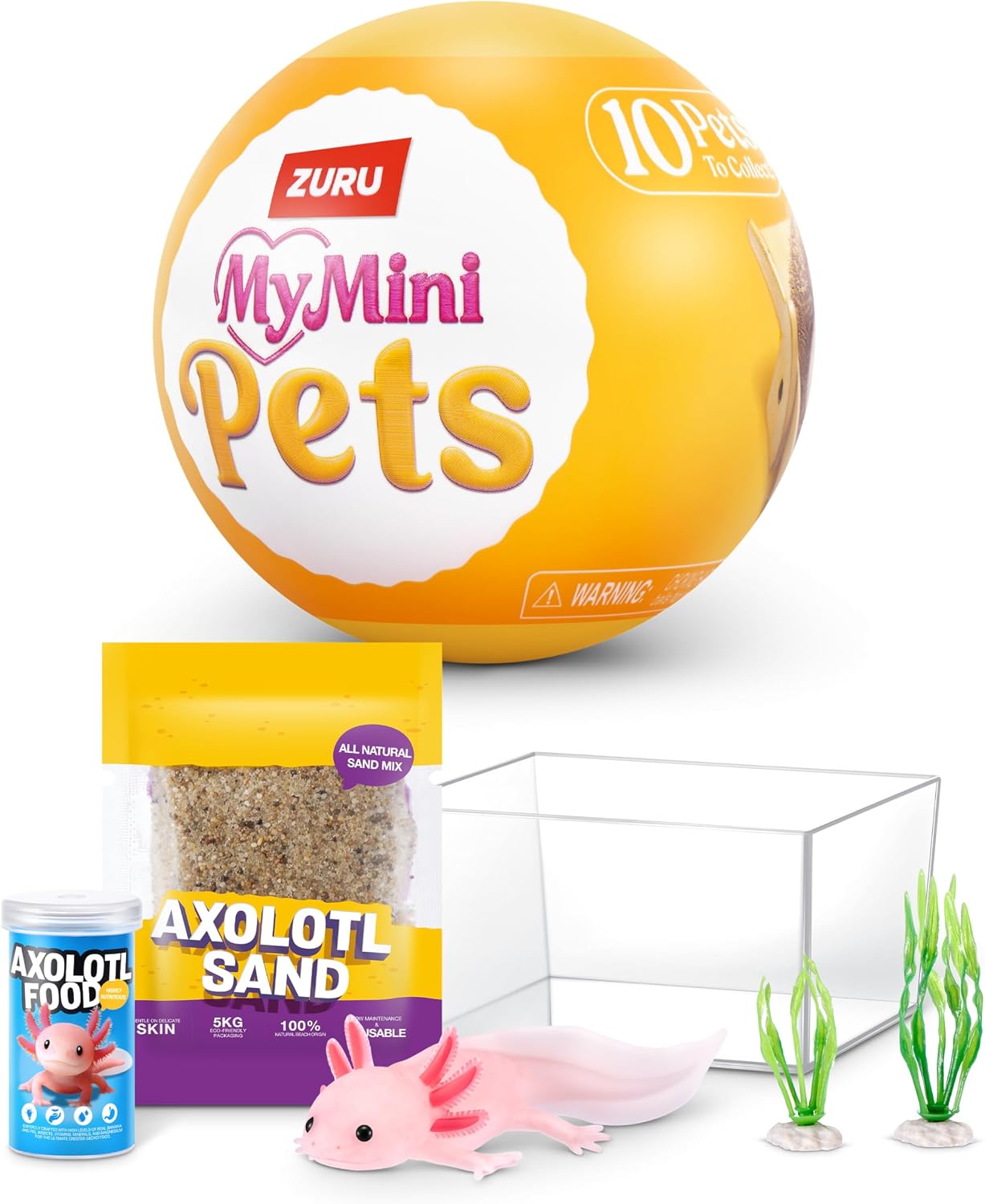 Hot My Mini Pet Series 1 by ZURU – Collectible Mystery Capsule with Miniature Pet, Home, & Accessories, UNbox Adorable Critters & Playscape for Girls & Collectors.
