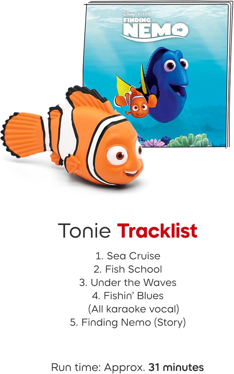 Hot Tonies Nemo Audio Toy Figurine from Disney and Pixar's Finding Nemo