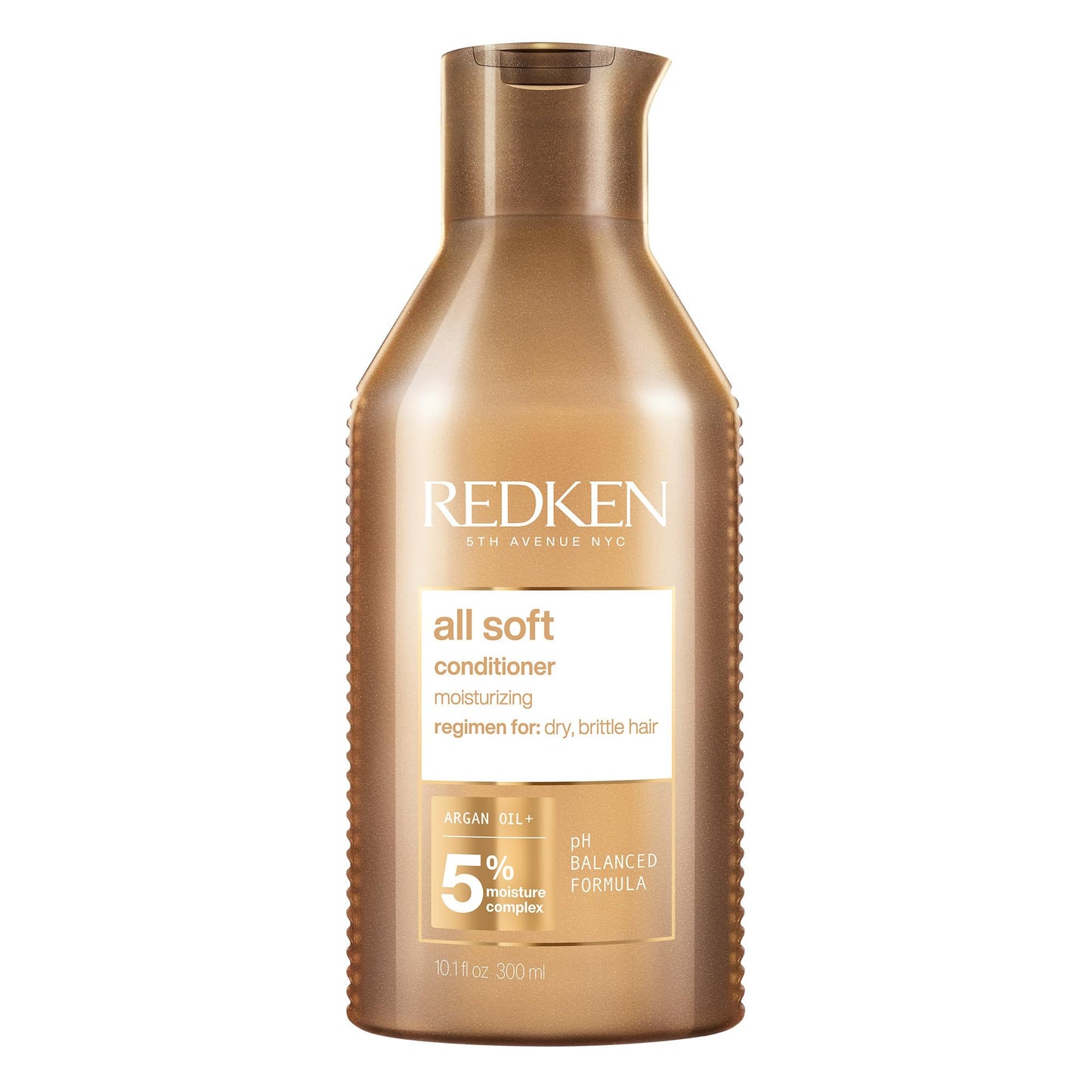 HotRedken All Soft Conditioner - Moisturizes & Hydrates Dry, Brittle Hair, Softens, Smooths & Adds Hair Shine, Conditioner & Detangler