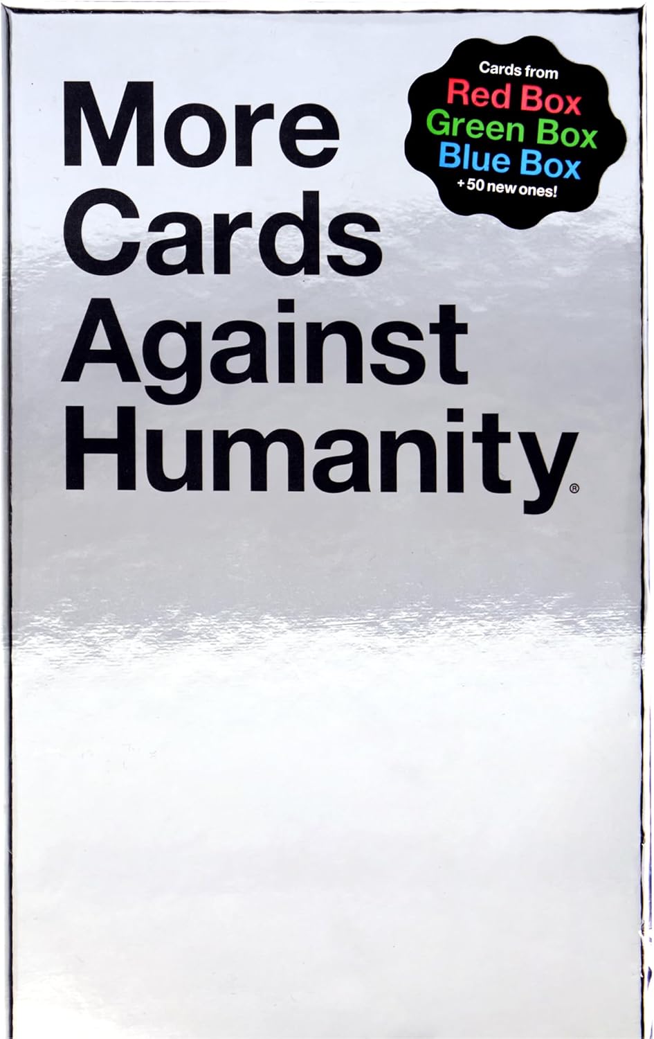 Hot More Cards Against Humanity • 600-card Essential Expansion • Includes The Best Cards from The Red, Blue, & Green Boxes