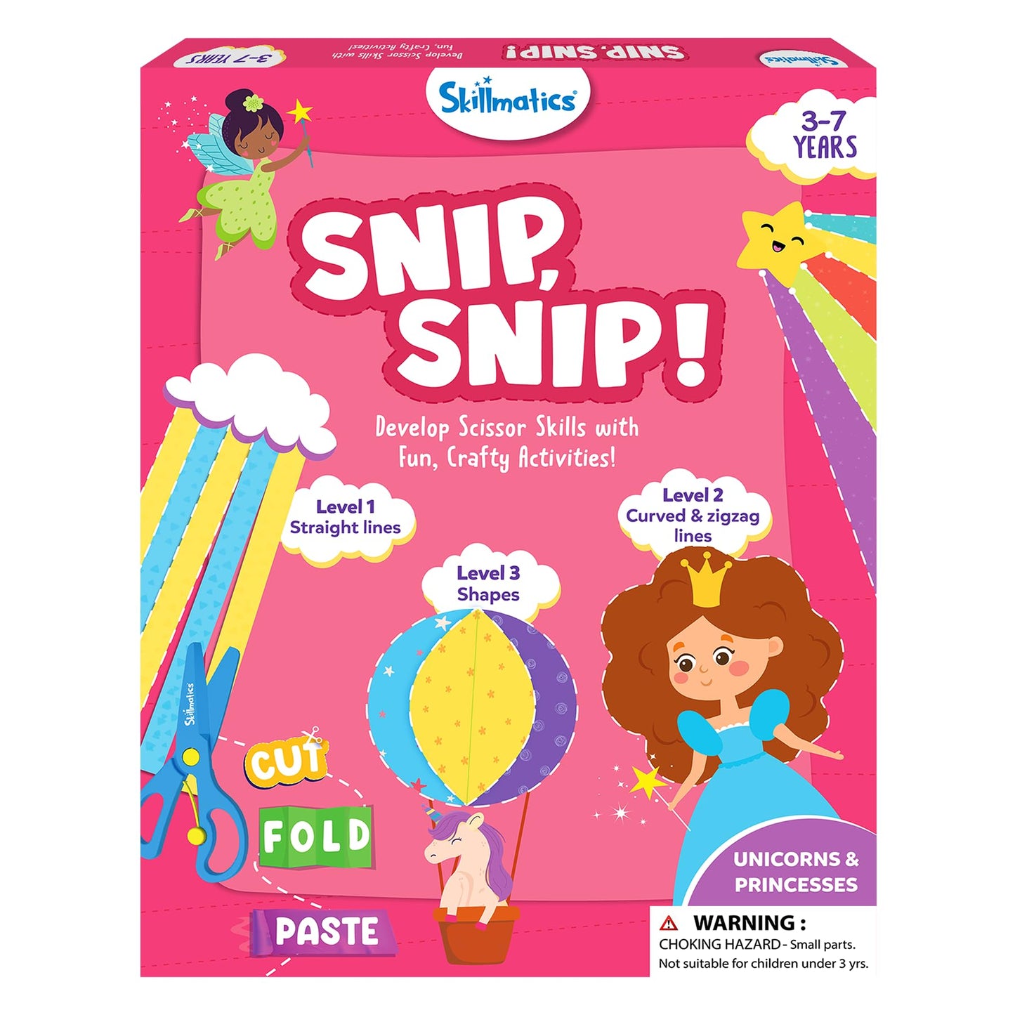 Hot Skillmatics Scissor Skills Preschool Activity Book – Snip Snip PAW Patrol