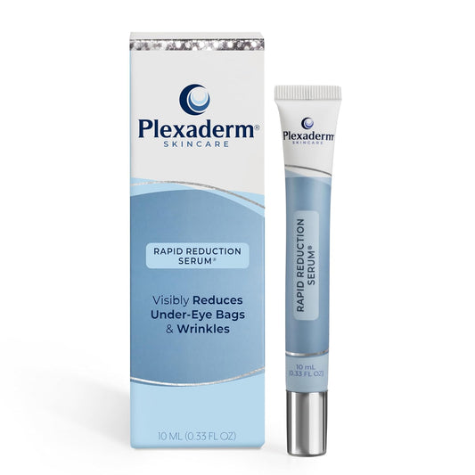 HotPlexaderm Rapid Reduction Eye Serum - Visibly Reduces Under-Eye Bags, Wrinkles, Dark Circles, Fine Lines & Crow's Feet Instantly, Anti Aging Wrinkle Remover for Face, Full Size Tube