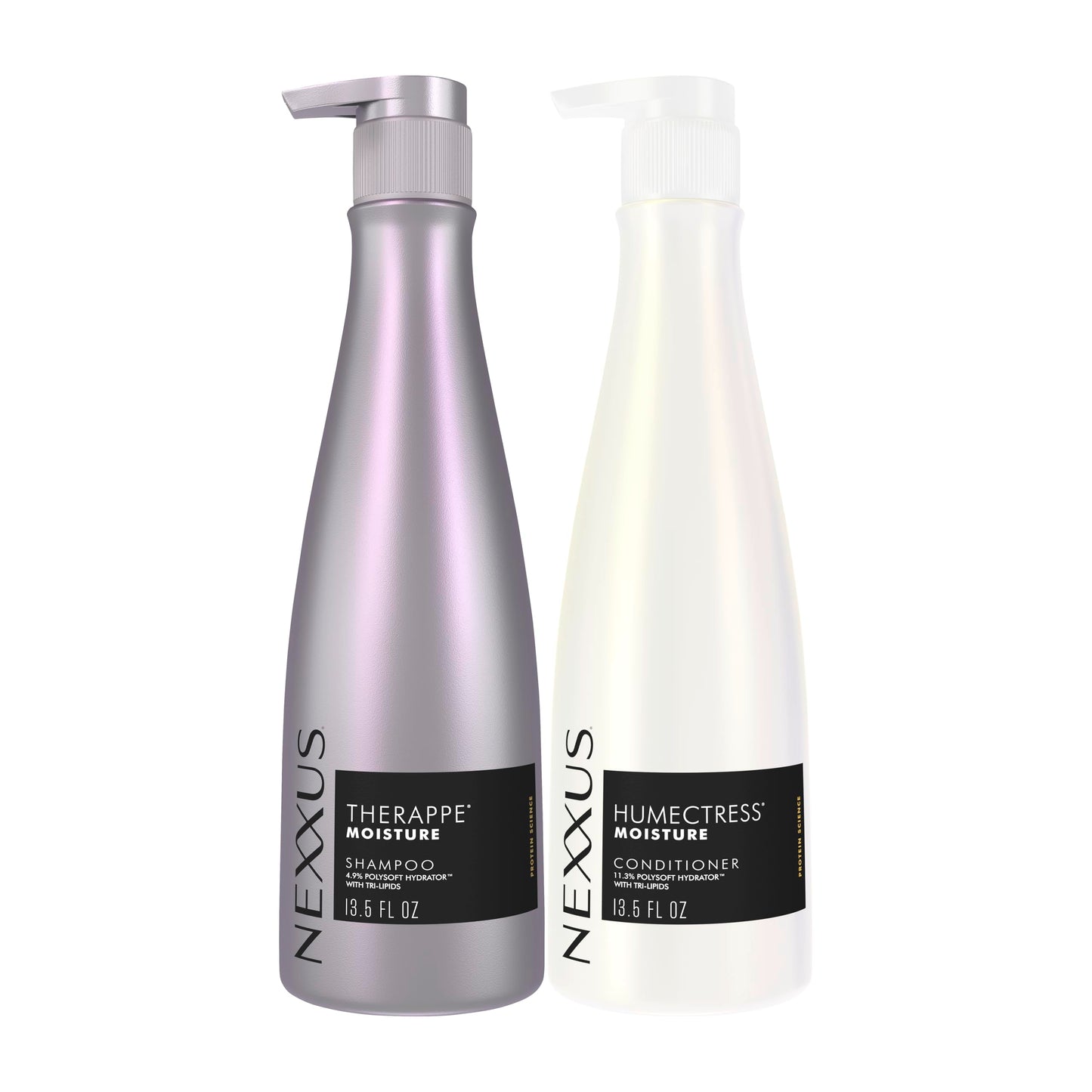 HotNexxus Therappe Humectress Shampoo Conditioner 2 Count for Ultimate Moisture for Dry Hair Powered by Polysoft Hydrator Technology with Tri-lipids 33.8 fl oz