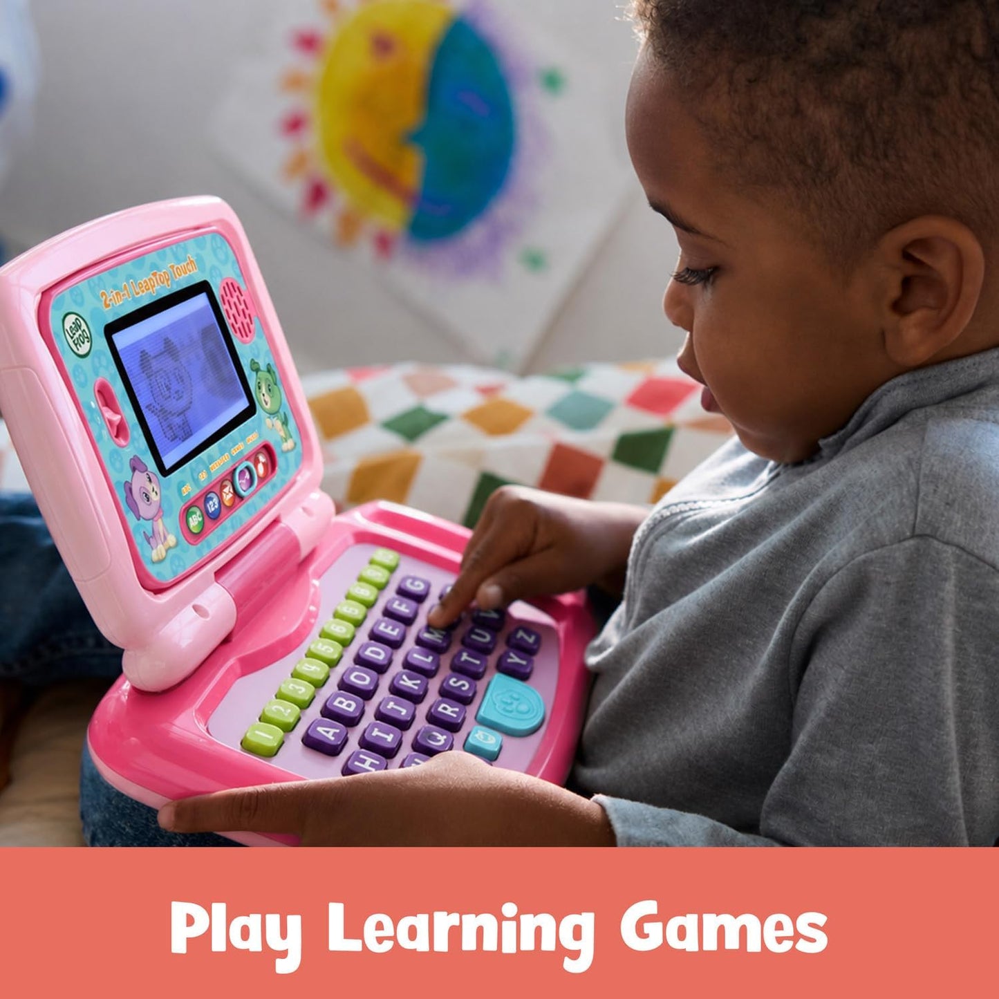 HotLeapFrog 2-in-1 LeapTop Touch, Pink