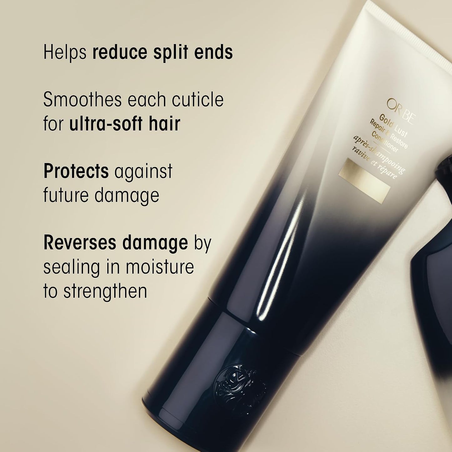 HotOribe Gold Lust Repair & Restore Conditioner - Repairs Damaged Hair