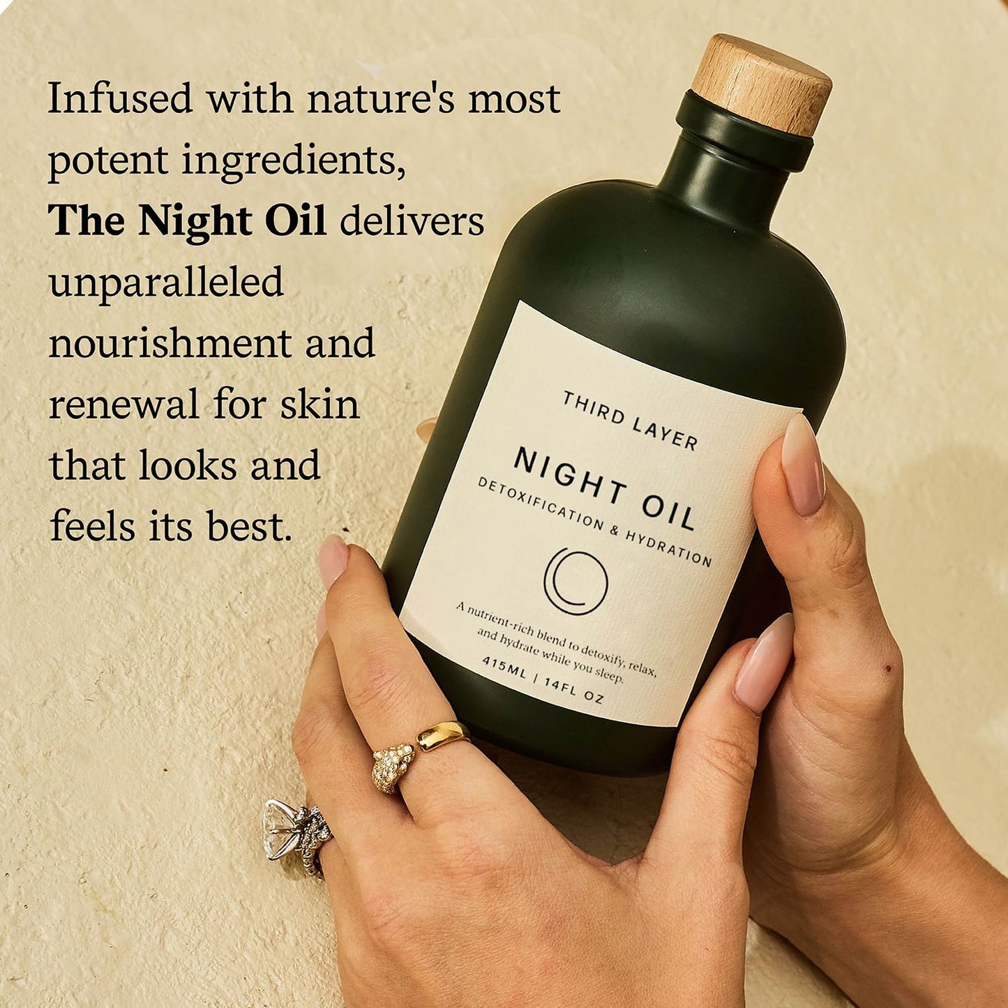 HotCastor Oil Body Oil, 100% Organic, Cold-Pressed, 14 fl oz | Hexane-free, with magnesium & frankincense, for skin hydration & evening self-care