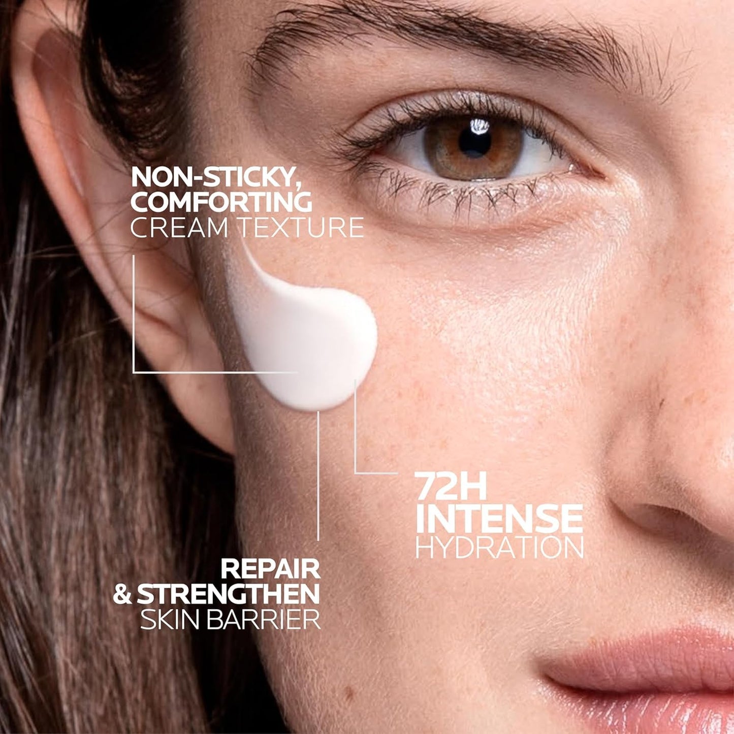 HotLa Roche-Posay Hyalu B5 Suractivated Anti-Aging Face & Neck Cream, Firming Face Moisturizer With 3 Types of Hyaluronic Acid for All Skin Types, 72hr Hydration + Anti-Wrinkle, 1.7 fl oz